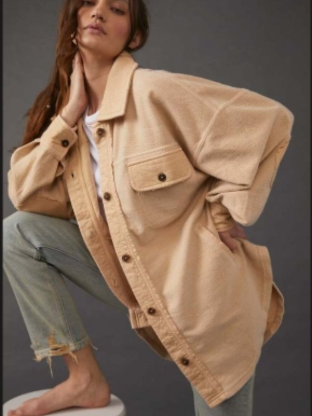 NWT Iconic Ruby Oversized Jacket Retails for $188 US